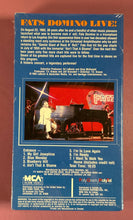 Load image into Gallery viewer, Fats Domino Live! At the Universal Amphitheatre VHS 1985 Sealed NTSC 80416
