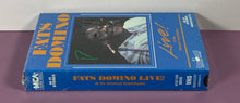 Load image into Gallery viewer, Fats Domino Live! At the Universal Amphitheatre VHS 1985 Sealed NTSC 80416