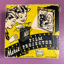 Load image into Gallery viewer, Vintage Merit Film Projector Toy by J & L Randall Ltd, Made in England