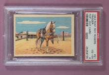 Load image into Gallery viewer, 1953 Post Roy Rogers Trigger Pop-Out Card #21 PSA VG-EX 4 Graded