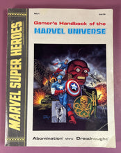Load image into Gallery viewer, Gamer's Handbook of the MARVEL UNIVERSE MU1 Abomination thru Dreadnought TSR