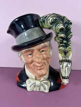 Load image into Gallery viewer, Royal Doulton The Ring Master D6863 Character Jug 1990 Maple Leaf Edition