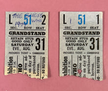 Load image into Gallery viewer, Vintage 1974 The Guess Who CNE Grandstand Concert Ticket Stubs (Pair)