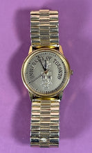 Load image into Gallery viewer, Vintage Bulova Accutron University of Toronto Gold Tone Quartz Watch