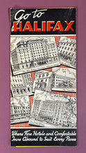 Load image into Gallery viewer, Vintage 1948 Halifax NS Travel Brochure Lot w/ Letter & de Garthe Art RCMP
