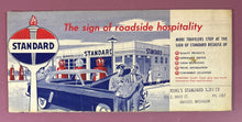 Load image into Gallery viewer, Vintage Standard Oil Highway Map Detroit MI Teikl's Standard Service Owosso