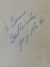 Load image into Gallery viewer, George Masters Autographed 8x11 Page c.1976 w/ Peter Gzowski 90 Minutes Live Ad