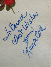 Load image into Gallery viewer, Lois Marshall & Karyn Cole Autographed Scrapbook 8x11 Pages