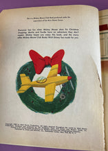Load image into Gallery viewer, Vintage 1953 Walt Disney's Mickey Mouse Goes Christmas Shopping Club Book
