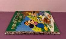 Load image into Gallery viewer, Vintage 1950 Walt Disney's Mickey Mouse's Picnic A Little Golden Book D15