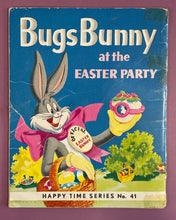 Load image into Gallery viewer, Vintage Bugs Bunny at the Easter Party Happy Time Series No. 41 Book (1963)