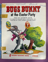 Load image into Gallery viewer, Vintage Bugs Bunny at the Easter Party Happy Time Series No. 41 Book (1963)