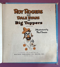 Load image into Gallery viewer, 1956 Roy Rogers and Dale Evans Big Toppers Cozy Corner Book Whitman 2407