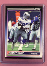 Load image into Gallery viewer, 1990 Score Supplemental Football Card - Emmitt Smith Rookie RC #101T