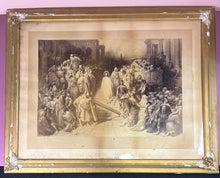 Load image into Gallery viewer, Antique Gustave Doré Framed Print "Christ Leaving the Praetorium"