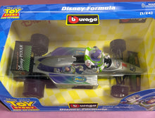 Load image into Gallery viewer, Burago Disney Pixar Toy Story Buzz Lightyear Formula Race Car 1/24 Scale