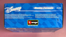 Load image into Gallery viewer, Bburago Disney Formula Mickey Mouse Racing Car 1/24 Scale Die Cast NIB