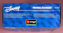 Load image into Gallery viewer, Burago Disney Formula Goofy Die-Cast Metal Race Car 1/24 Scale New in Box