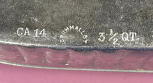 Load image into Gallery viewer, Vintage 1969 Don Drumm Cast Aluminum Lidded Casserole Serving Dish