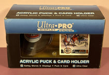 Load image into Gallery viewer, Patrick Roy Signed 1992 Upper Deck #614 Card & Canadiens Puck Display Case