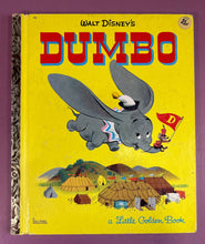Load image into Gallery viewer, Vintage 1947 Walt Disney's DUMBO A Little Golden Book (D3)