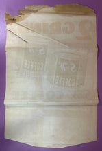 Load image into Gallery viewer, Vintage S&W Mellow'd Coffee '2 Grinds' Paper Litho Ad Poster Silex & Regular