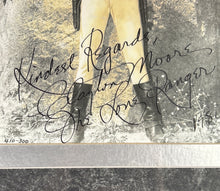 Load image into Gallery viewer, Clayton Moore The Lone Ranger Autographed Signed Photo 1981 Framed LE 410-300