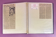 Load image into Gallery viewer, Vintage Tom Jones Photo Album / Scrapbook Blue Cover 1970s Memorabilia