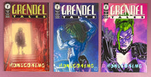 Load image into Gallery viewer, Grendel Tales: Homecoming #1-3 Complete Mini-Series Lot (Dark Horse, 1994)