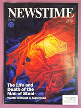 Load image into Gallery viewer, Newstime Magazine May 1993 DC Comics The Death of Superman Man of Steel
