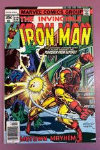 Load image into Gallery viewer, The Invincible Iron Man #112 (Marvel Comics, 1978) Motown Mayhem