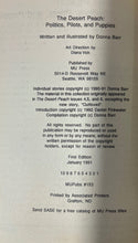 Load image into Gallery viewer, The Desert Peach: Politics, Pilots, and Puppies TPB Donna Barr (Mu Press, 1991)