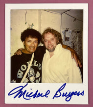 Load image into Gallery viewer, Michael Burgess Autographed Type-1 Polaroid Photo with Lou Ferrigno