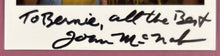 Load image into Gallery viewer, John McNab Autographed Type-1 Polaroid Photo & 2 Promo Cards Lot