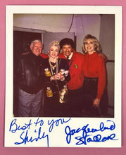 Load image into Gallery viewer, Jacqueline Stallone Autographed Type-1 Polaroid Photo "Best to you Shidy"