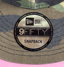 Load image into Gallery viewer, New Era 9FIFTY Wheel Mafia Camo Snapback Hat Adjustable