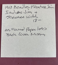 Load image into Gallery viewer, 1908 Beadle's Frontier Series #25 Indian Jim: A Tale of the Minnesota Massacre