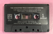 Load image into Gallery viewer, The Kingston Trio - Concert Favorites Cassette Tape (1989, Capitol) 4XL-57221