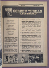Load image into Gallery viewer, Screen Thrills Illustrated Magazine May 1964 Vol 2 #4 Spider Marx Bros Sabu