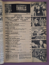 Load image into Gallery viewer, Screen Thrills Illustrated Magazine April 1963 Vol 1 No 4 Batman Robin