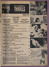 Load image into Gallery viewer, Screen Thrills Illustrated Magazine Jan 1963 Vol 1 No 3 Superman Tarzan