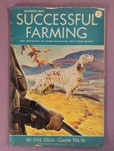 Load image into Gallery viewer, Successful Farming Magazine October 1938 English Setter Cover Lucky Strike Ad