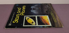 Load image into Gallery viewer, The Golden Stamp Book of Stars and Planets Vintage 1973 Softcover Book