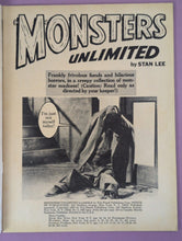 Load image into Gallery viewer, Monsters Unlimited Magazine #5 (1965) Stan Lee Non-Pareil Publishing Corp.