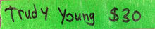 Load image into Gallery viewer, Trudy Young Autographed Signed Type-1 Polaroid Photo