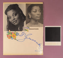 Load image into Gallery viewer, John Forsythe & Wilhelmenia Fernandez Autograph Lot with Candid Polaroid