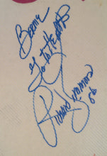 Load image into Gallery viewer, Wayne Newton & Richard Simmons Dual Signed Autographed 1986 Magazine Page
