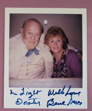 Load image into Gallery viewer, Burl Ives & Wife Dorothy Autographed Type-1 Polaroid Signed Photo