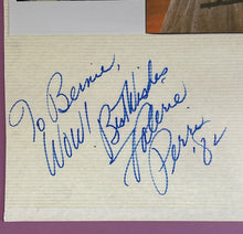 Load image into Gallery viewer, Valerie Perri, Robert Alton Autographed 1982 Evita Page w/ Type-1 Polaroid