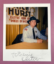 Load image into Gallery viewer, Rick Hurst "Cletus" Dukes of Hazzard Autographed Signed Type-1 Polaroid Photo